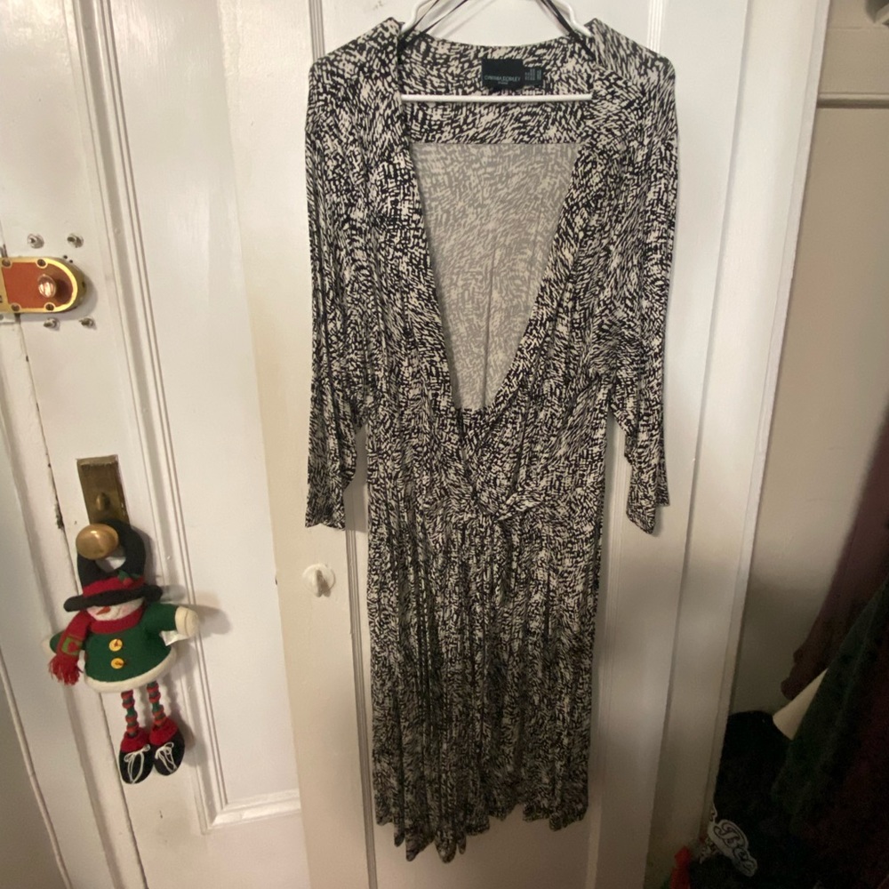 Cynthia Rowley plus size wrap dress